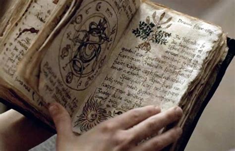 Ancient magical manuscript